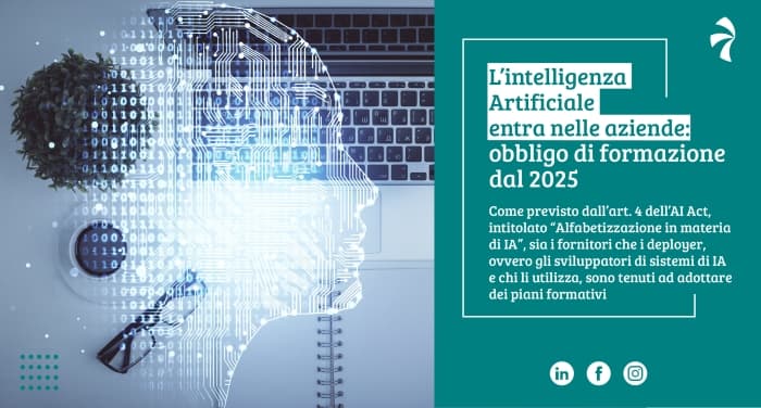 L'Intelligenza Artificiale entra nelle aziende: obbligo di formazione dal 2025